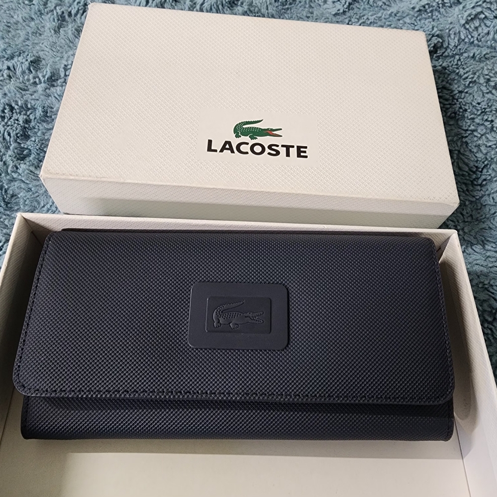Lacoste Navy Blue (Black Iris) Wallet
